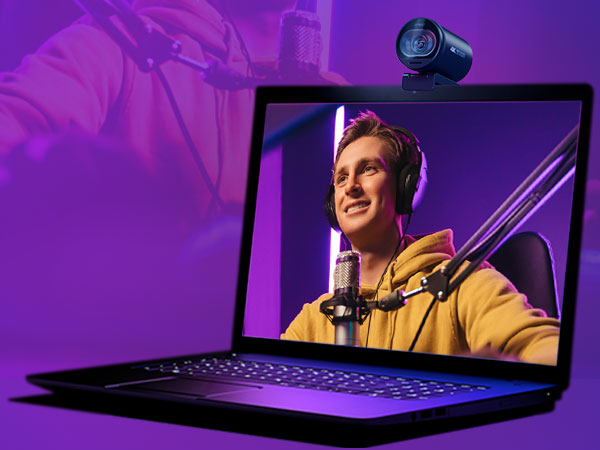 S600 Webcam with 2 Noise Reduction Mics