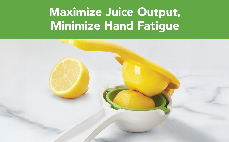 Maximize Juice OUtput, Minimze Hand Fatigue 
