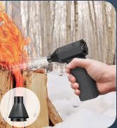 Compressed Air Duster - 110000RPM Powerful Electric Air Duster, 3 Gear Adjustable Cordless Air Bl...