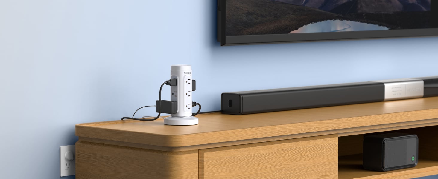 white power strip with usb c