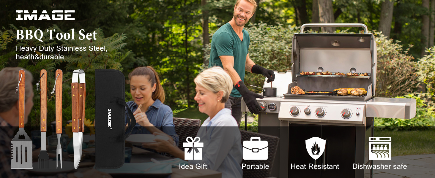 Wooded BBQ Accessories