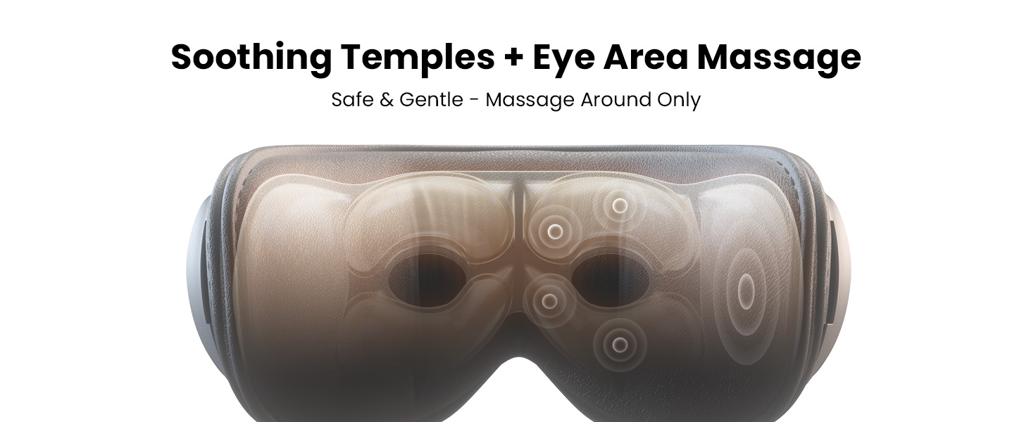 eye massager with heat and cooling eye mask for dry eye headaches migraine relief christmas gifts