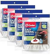O-Cedar EasyWring Spin Mop Microfiber Refill (Pack of 4)