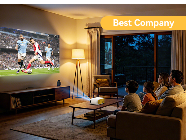 projector for watching football
