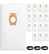 15 Pack Vacuum Bags [Model 204814] and 3 Belts Compatible with Kirby Sentria/Avalir/Ultimate G Se...