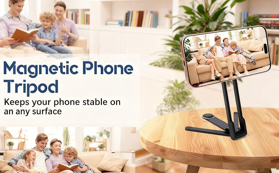 Cell Tripods magnetic phone tripod magnet stand iphone for peak design mobile grip mini magsafe