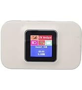 Mobile Hotspot, Pocket 5G WiFi 300Mbps Plug and Play SIM Card Slot 5G USB Portable WiFi, Up to 10...