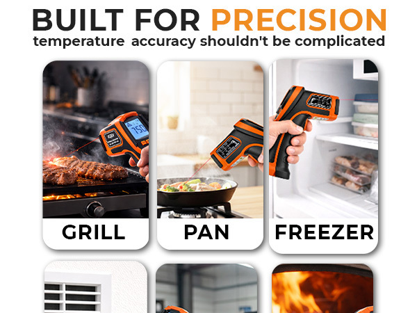 Thermometer for Griddle