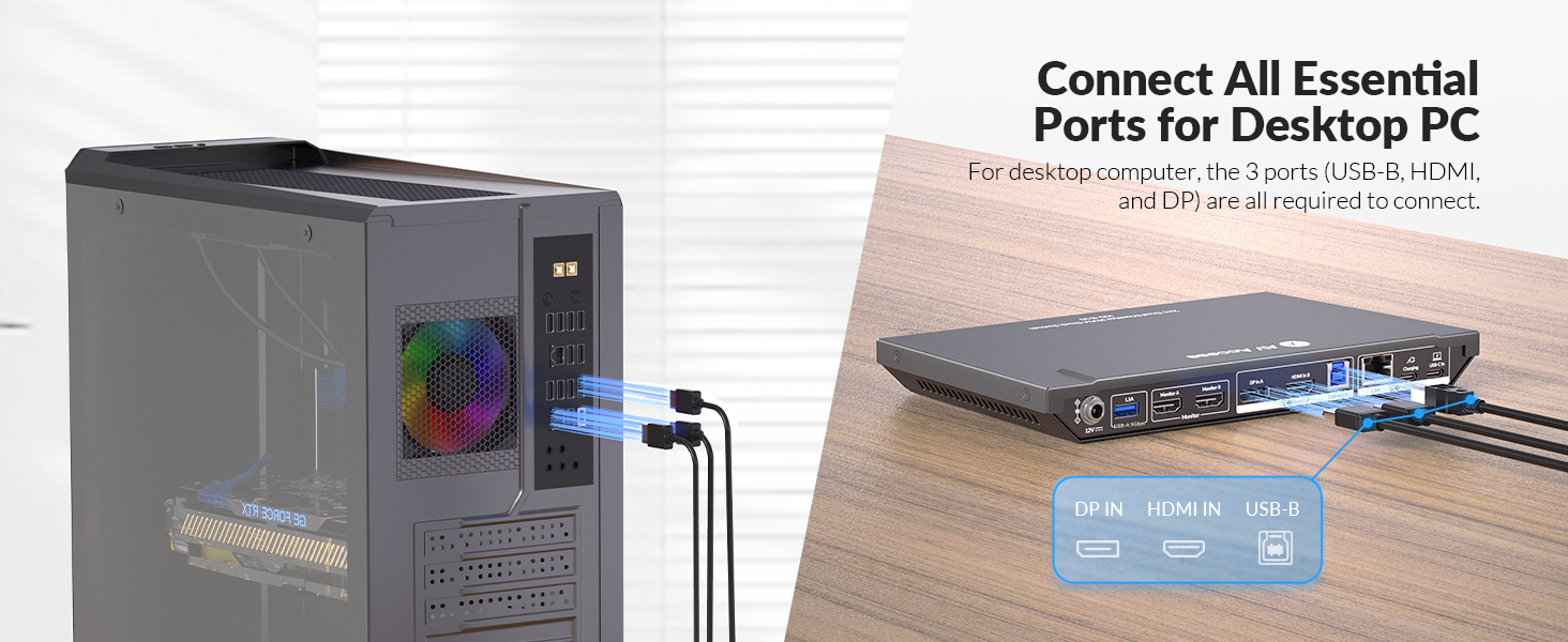 av access idock kvm switch 2 monitors 2 computers