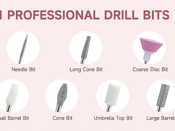 11 nail drill kit
