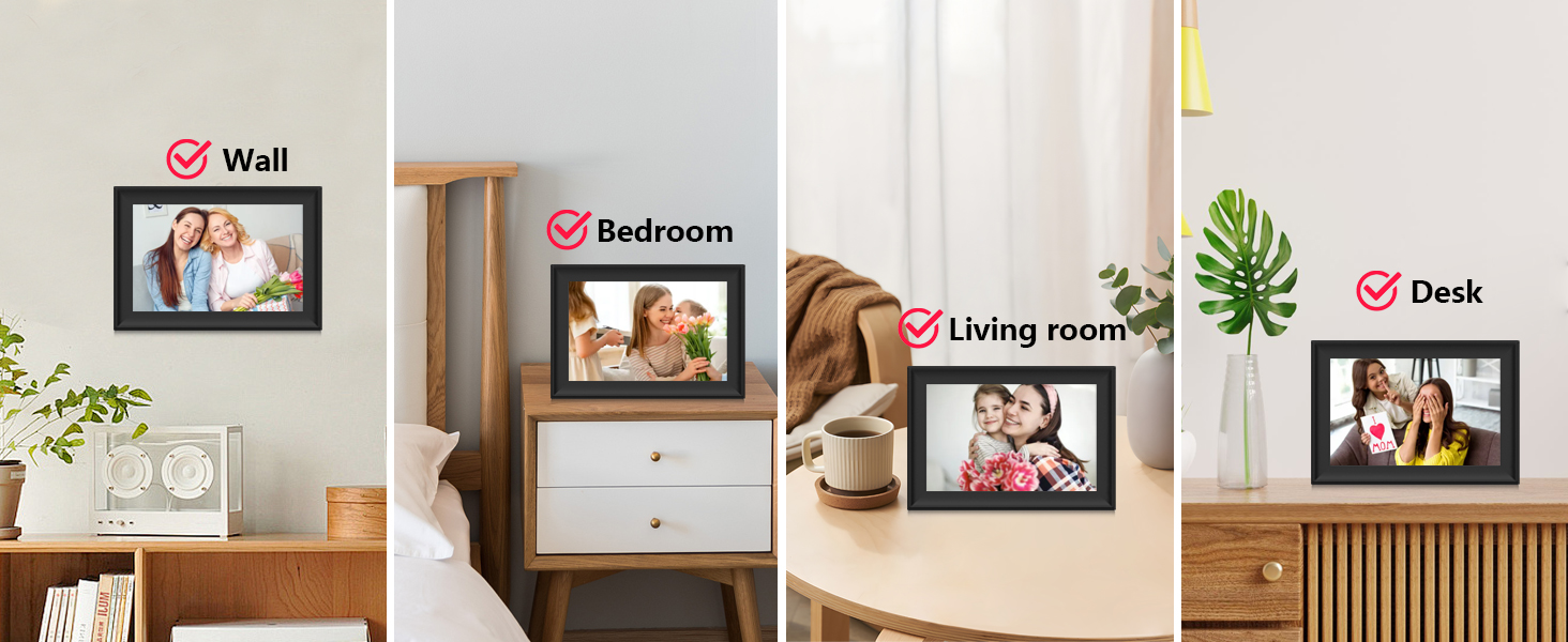 10.1 inch digital photo frame