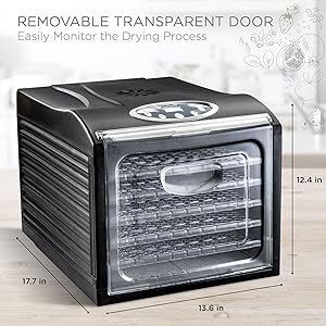 Transparent door