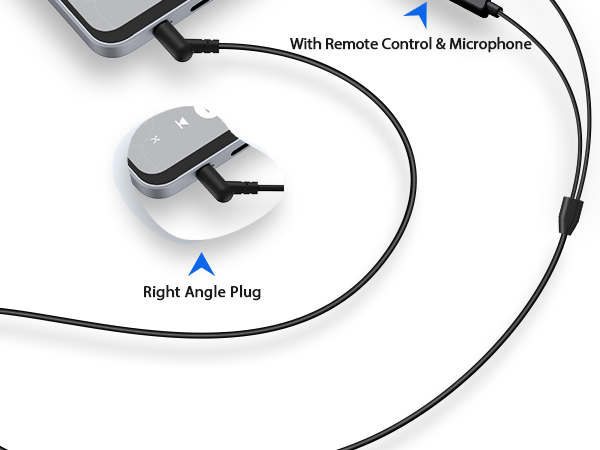wired earbuds 3.5mm over ear open ear for kids students