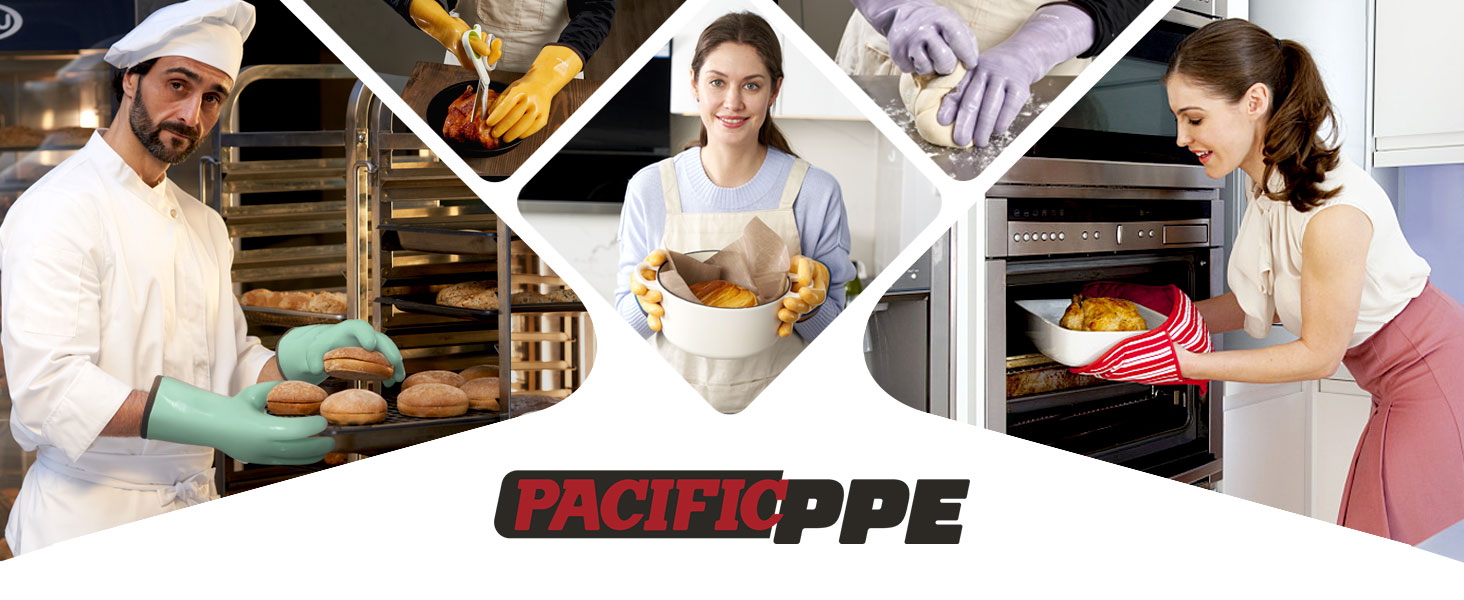 Professional Liquid Silicone Oven Mitts Gloves