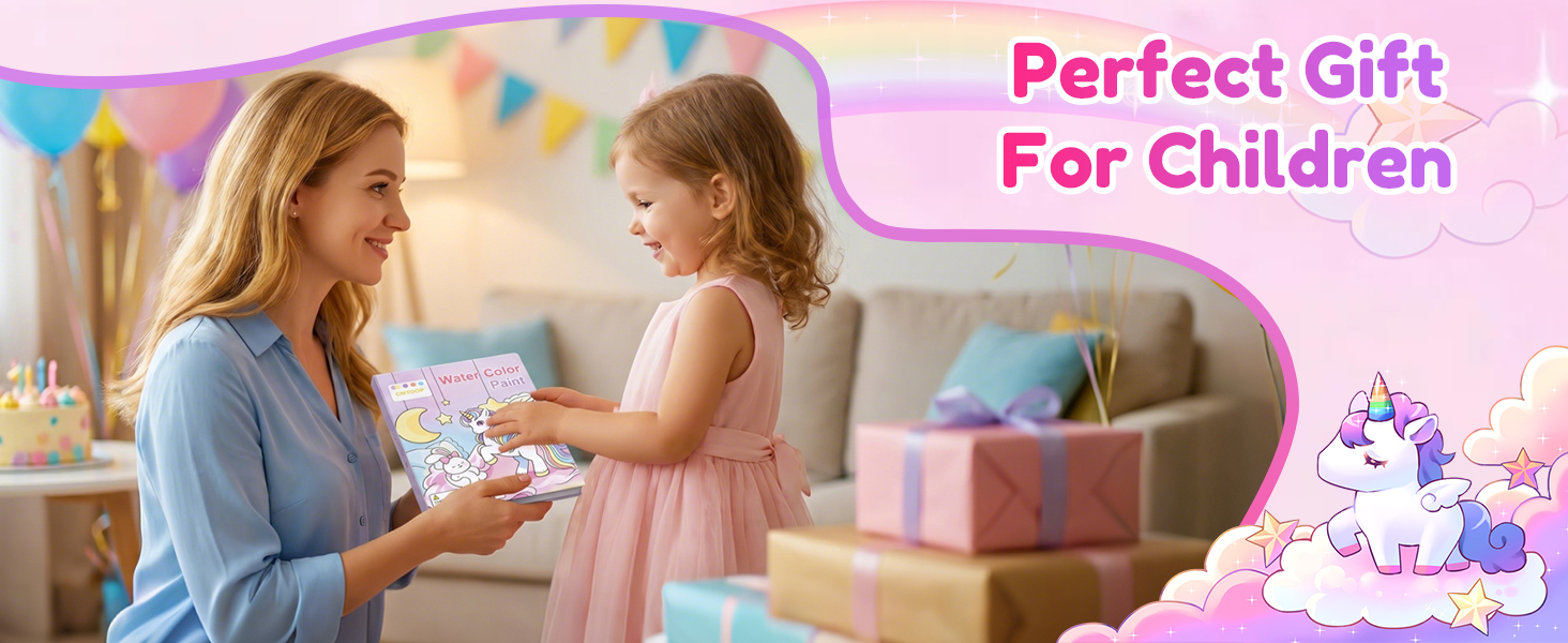 CMTOOP Paint with Water Coloring Books for Kids