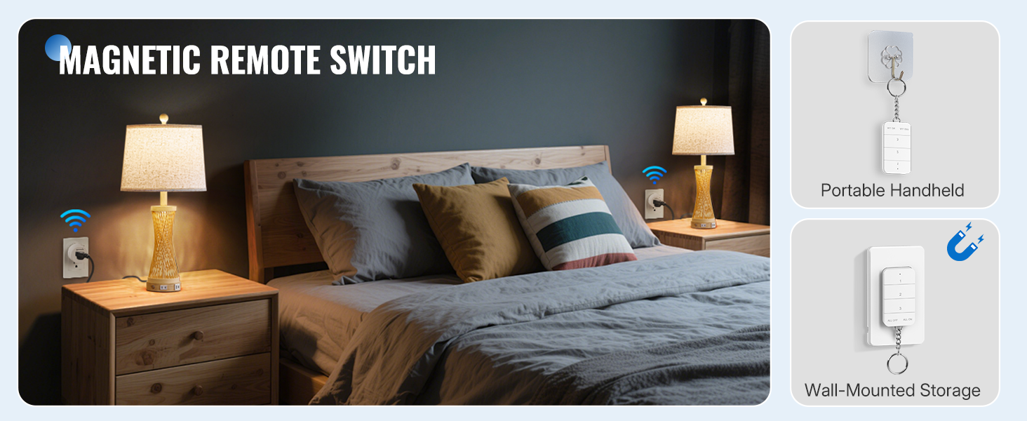 remote outlet switch WILAWELS 