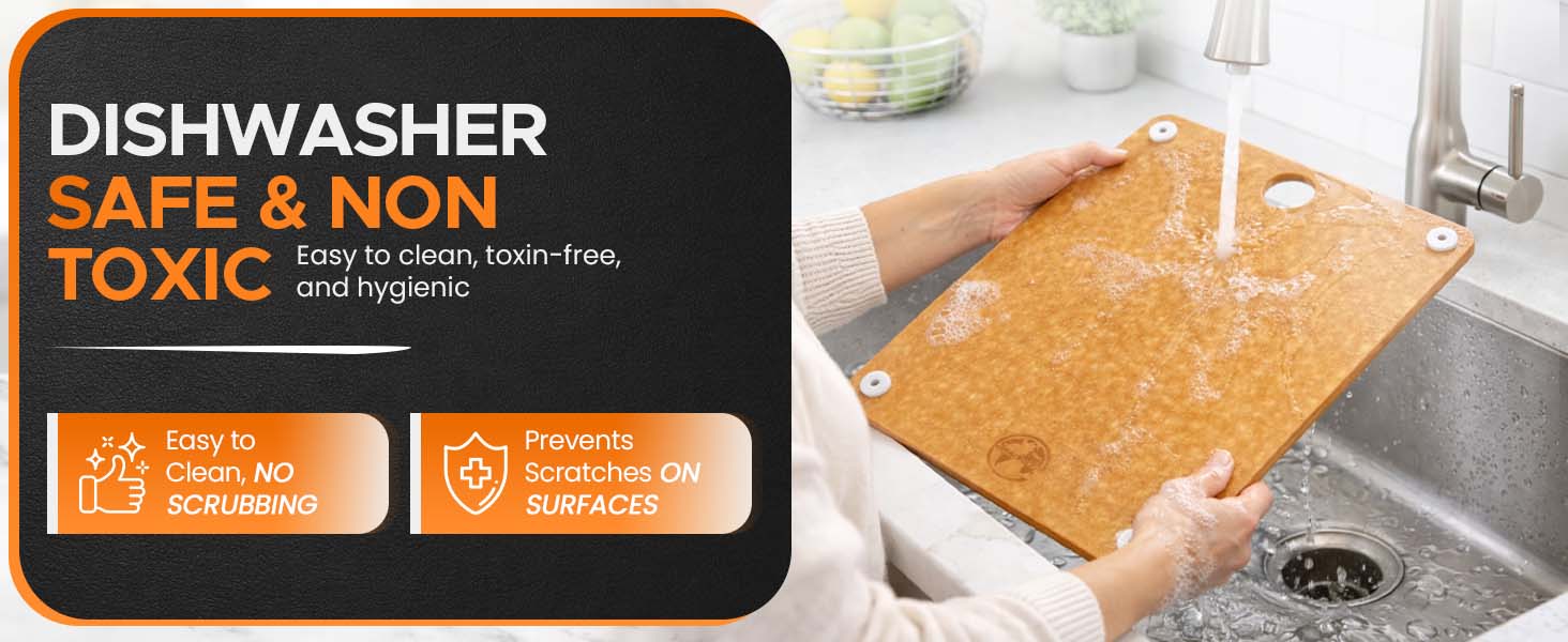 composite Wood Cutting Board chopping non toxic large plastic board tablas para picar cocina