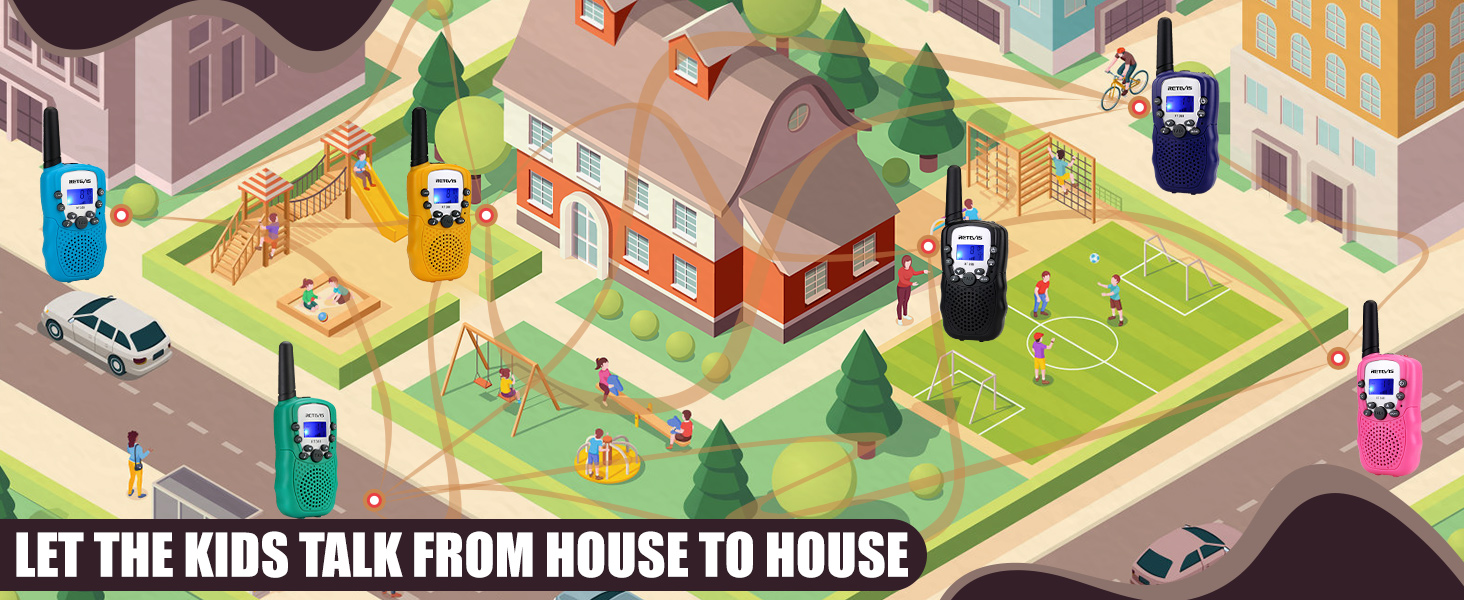 retevis walkie talkies for kids easter christmas holiday birthday gifts for kids toys boys 6-8