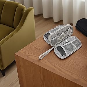 Slim but Spacious Tech Pouch 