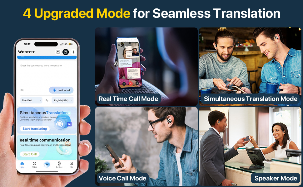 translation earbuds real time