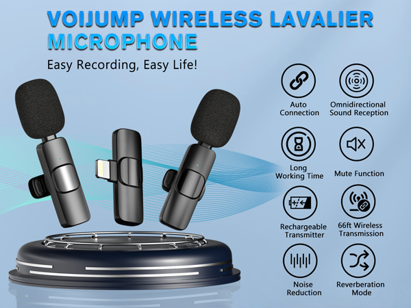 wireless lavalier microphones