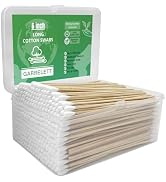 GARRELETT 6 Inch Long Cotton Swabs, Pointed/Round Tips for Detail Cleaning, Gun Cleaning Supplies...