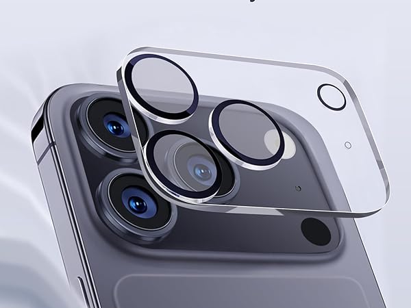 Camera Lens Protector iPhone 17 Pro Max Tempered Glass Ultra HD,Anti-Scratch, Case Friendly