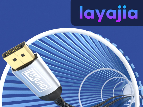 Text reads 'laycjia'. Marketing image showing USB device against blue background with radiating light pattern design.