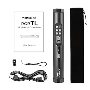 Mettlelite Tube Light X1 package list