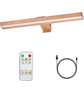 MIOBLUE LED Picture Light Battery Operated with Remote, 16in Rechargeable Picture Light for Paint...