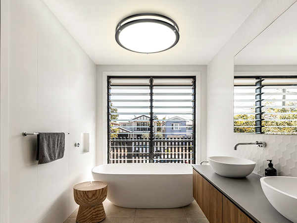 10inch led ceiling light for compact batfroom