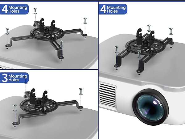 Extending Ceiling Projector Mount, Height Adjustable Projection
