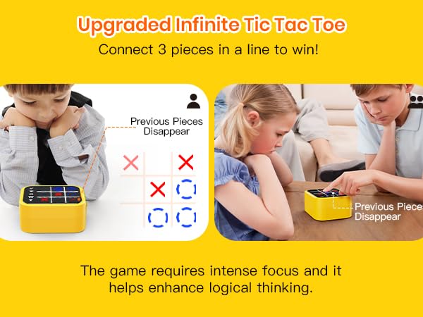 Upgraded Infinite Tic Tac Toe