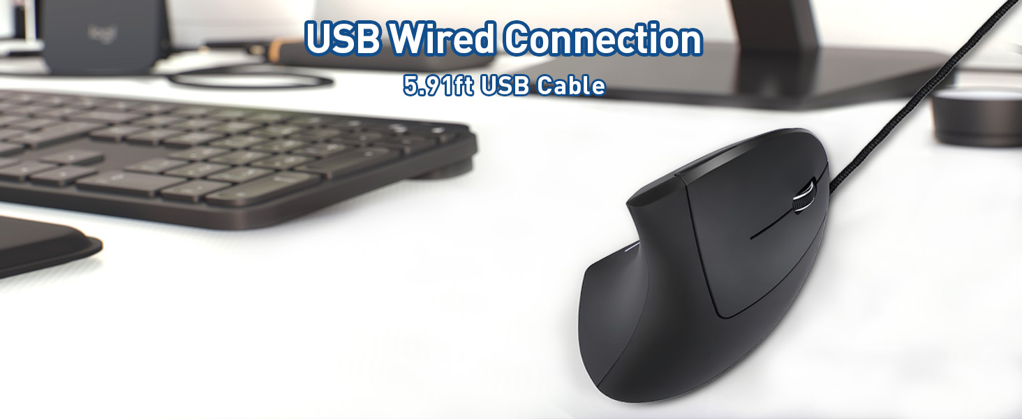 Wired Ergonomic Mouse