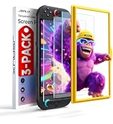 JSAUX 3-Pack Tempered Glass Screen Protector for Nintendo Switch 2 | For 2025 Model | Easy to Ins...