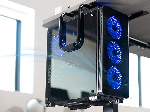 Heavy Duty Under Desk PC Mount