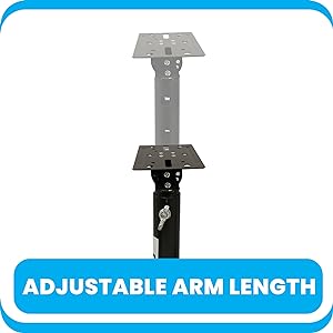 speaker; wall; ceiling; mount; stand; bracket; adjustable; swivel; telescopic; arm; pyle; PSTNDC31