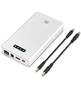 melasta 24V 3350mAh Battery Pack with 24V 9V DC and 5V USB Output, Rechargeable Lithium ion Batte...