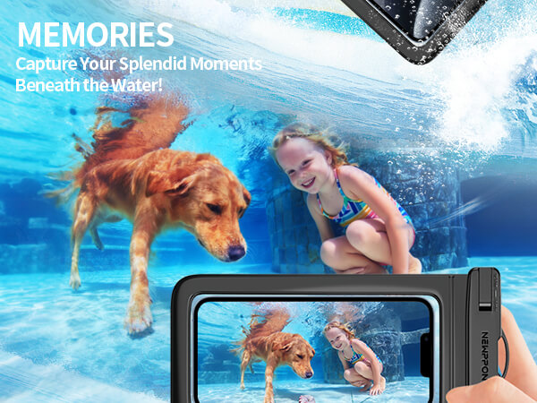Newppon 6 Pack Waterproof Phone Pouch