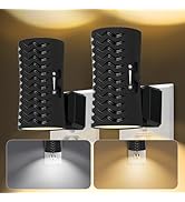 Night Lights Plug into Wall, 360° Rotatable Plug in Night Light with Light Sensor, 3000K/5000K Li...
