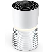 Homvana Air Purifier for Home Bedroom, H13 True HEPA 6-Stage Filtration, Light Adaptive Auto Mode...