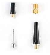 VACASSO 4 Pieces Needle Set Inflator Kit Nozzle Adapter