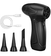 PinaiIon Rechargeable Compressed Air Duster for PC Computer, Cordless Mini Air Blower Portable, S...