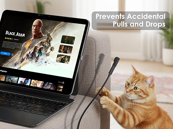 stream deck accessories usb c magnetic adapter 90 degree