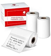 Phomemo M220 Labels,3 Rolls Self-Adhesive Stickers, 2.36'' x 1.57'' Compatible with Phomemo M220/...