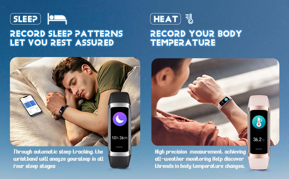 Monitor your sleep and body temperature