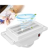 YUYTE Nail Dust Collector, 6w Quiet Table Nail Vacuum Cleaner, Collect the Nails Produced During ...