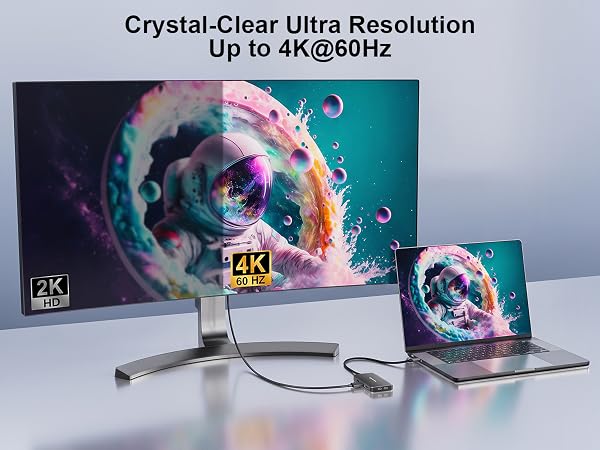9 in 1 USB C Docking Station