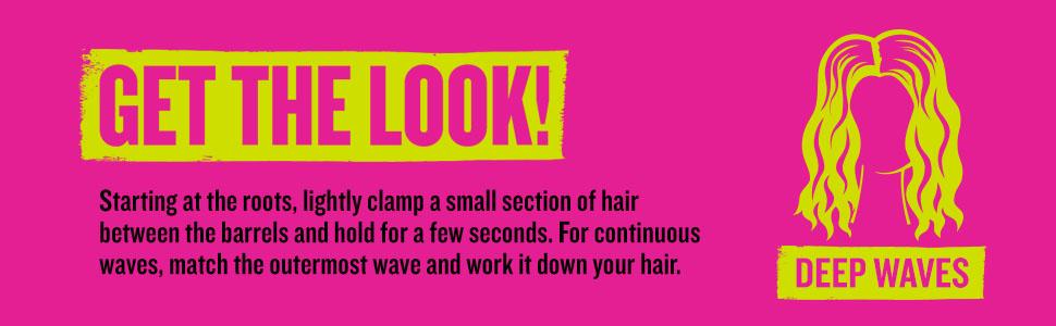 beachy waves, waver, hair waver, hair wavers, bed head; bed head waver, wave artist