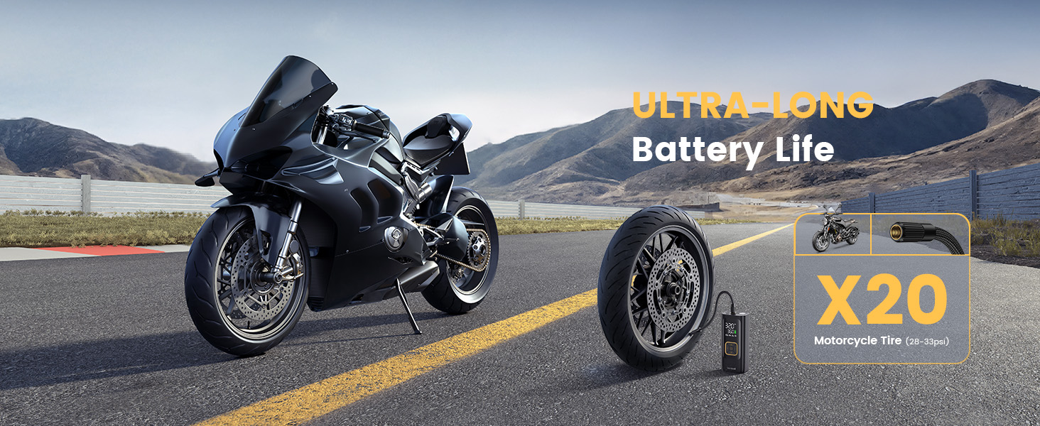 Tire Inflator Portable Air Compressor